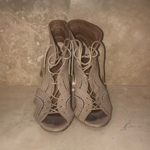 Joie lace up heels